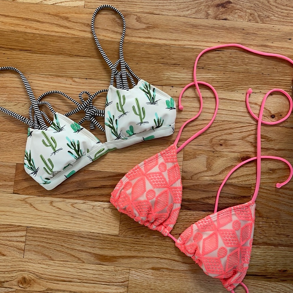 ⭐️TWO for ONE Bikini Tops ⭐️